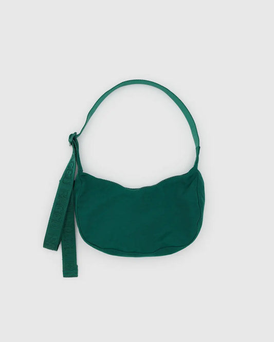 BAGGU - Small Nylon Crescent Bag, Cypress