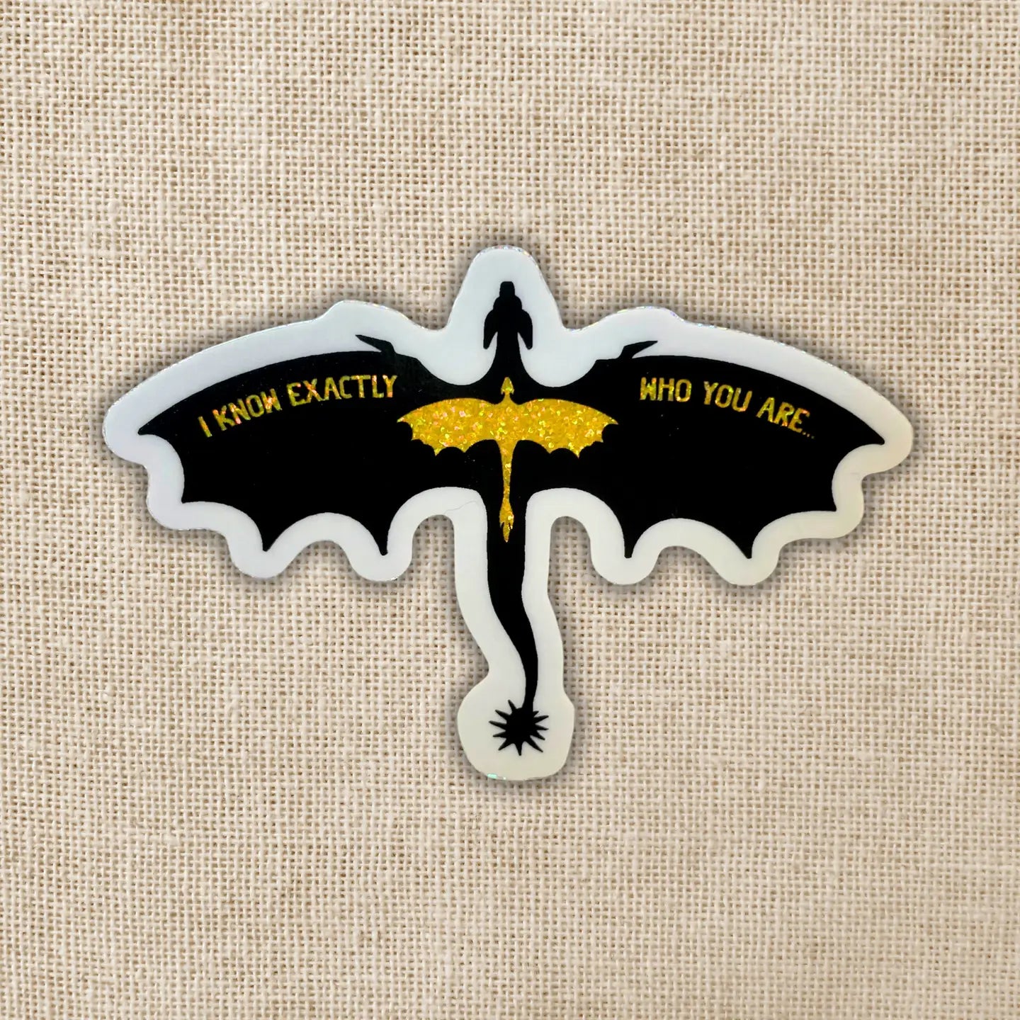 WE - Violet's Relic Holographic Sticker | Fourth Wing