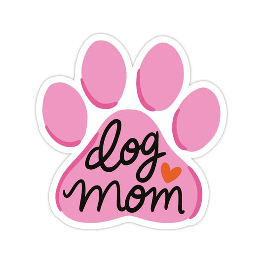 BWS - Dog Mom Vinyl Sticker