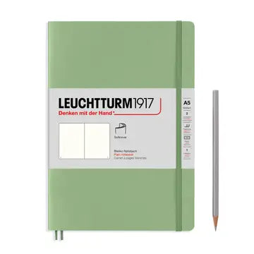 Notebook: Med. A5-Soft-Sage