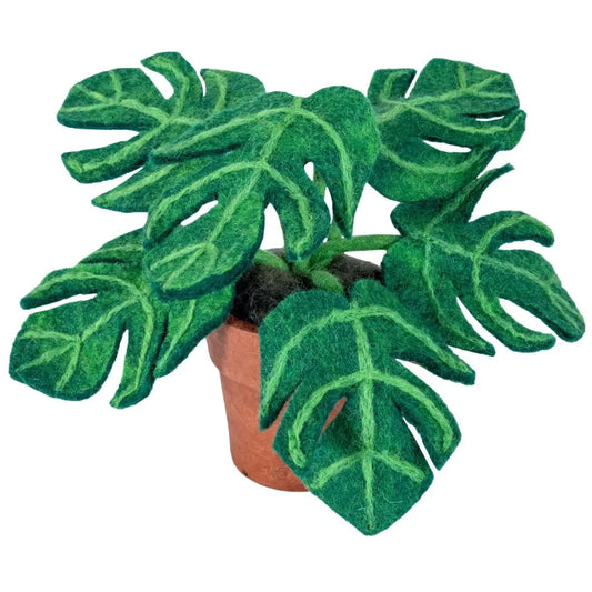 DZI - Monstera Plant Felt Plant