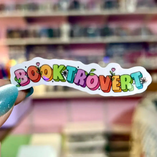 AN - Booktrovert Sticker