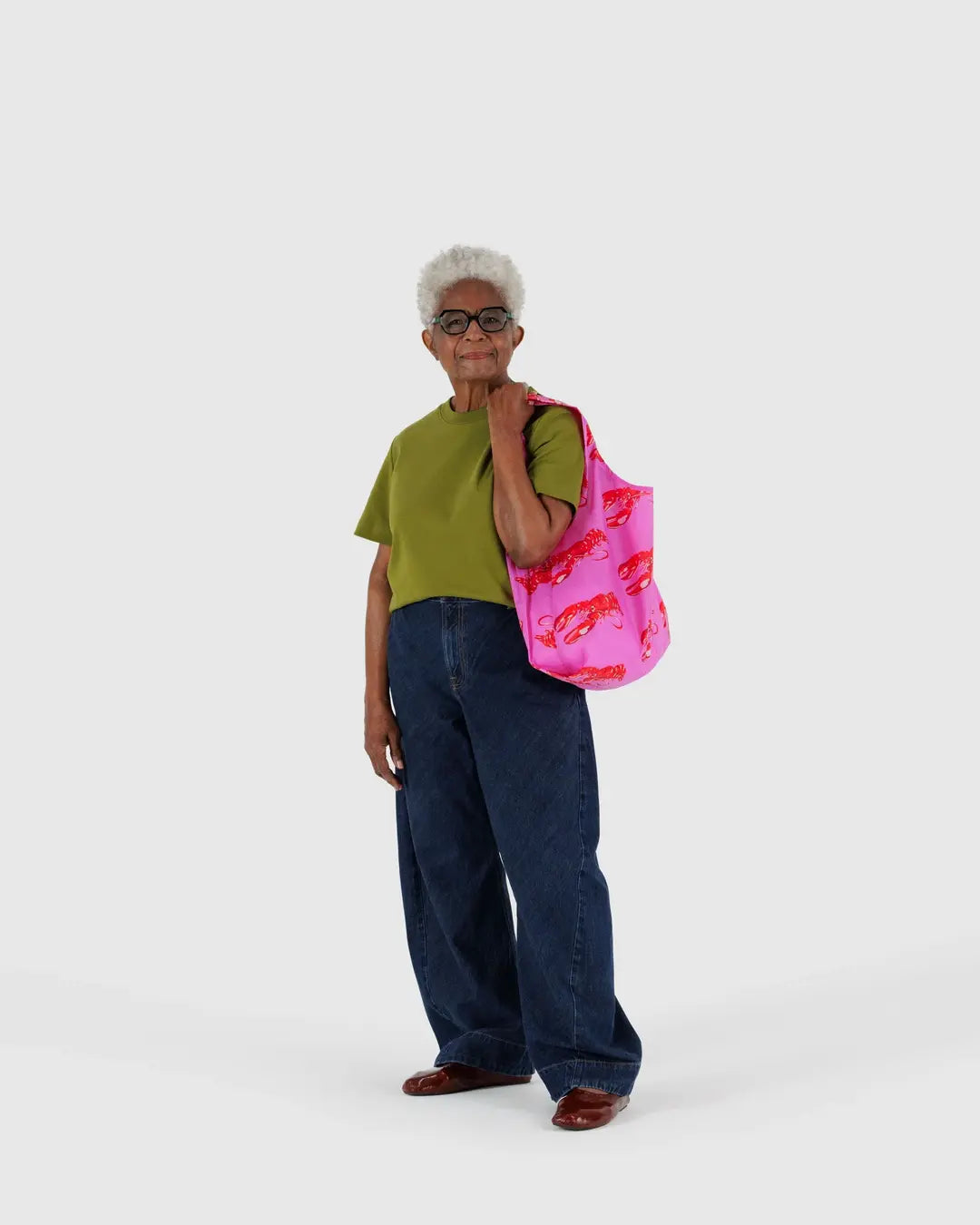 BAGGU - Standard BAGGU, Pink Lobster