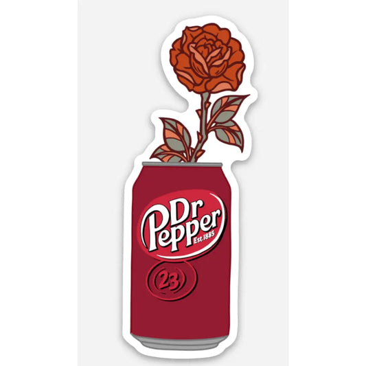 IAP - Dr Pepper Flower Sticker