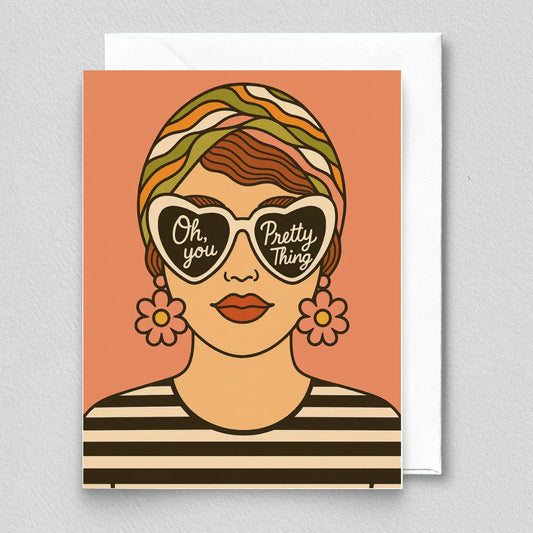 IAP - Oh You Pretty Thing Greeting Card – Sweet & Stylish Card