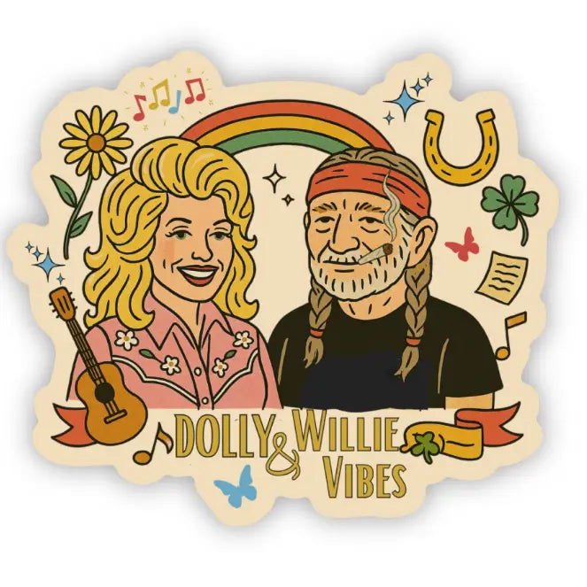 IAP - Willie and Dolly Vibes Sticker