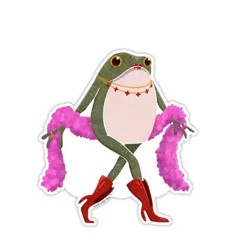 SWF - Demure Frogson Sticker
