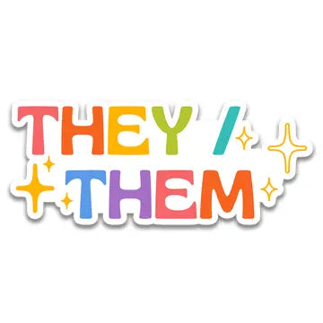 SWF - They/Them Pronouns Sticker
