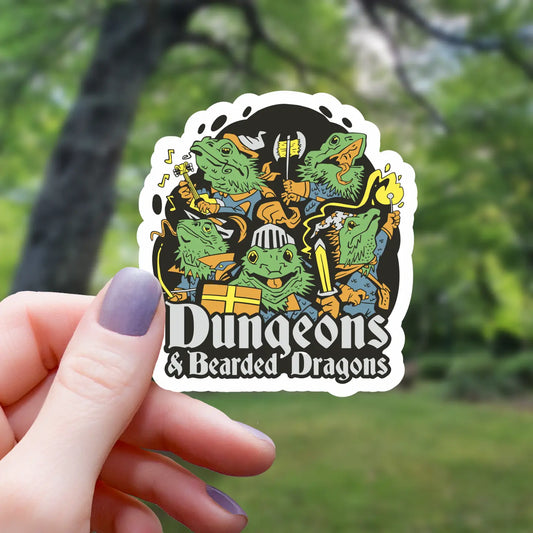 MGC - Dungeons and Bearded Dragons Sticker - 3