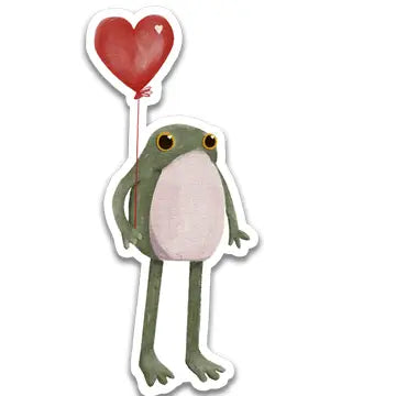SWF - Hopeful Valentine Frog Sticker