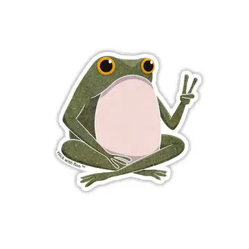 SWF - Peace Frogson Sticker