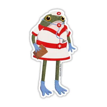 SWF - Spicy Nurse Frogson Sticker