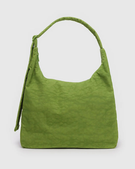 BAGGU - Mini Nylon Shoulder Bag, Green Juice