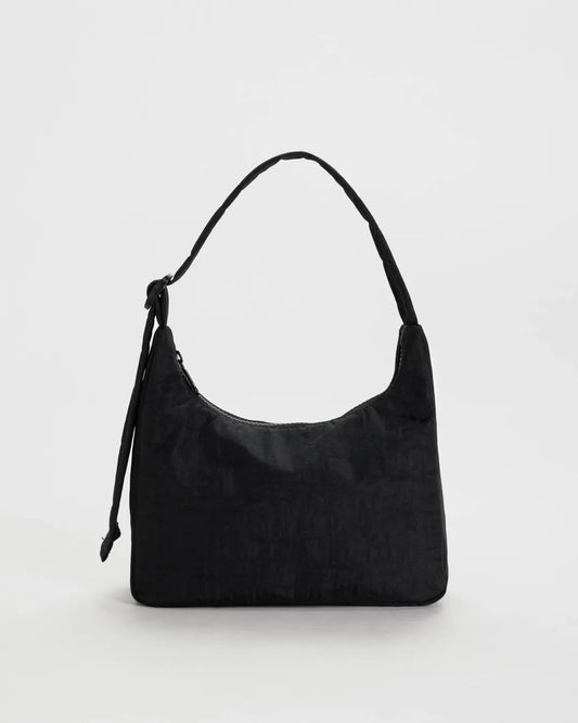 BAGGU - Mini Nylon Shoulder Bag, Black