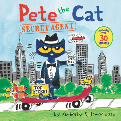 Pete the Cat: Secret Agent: Includes Over 30 Stickers! [With Stickers] (Pete the Cat)
