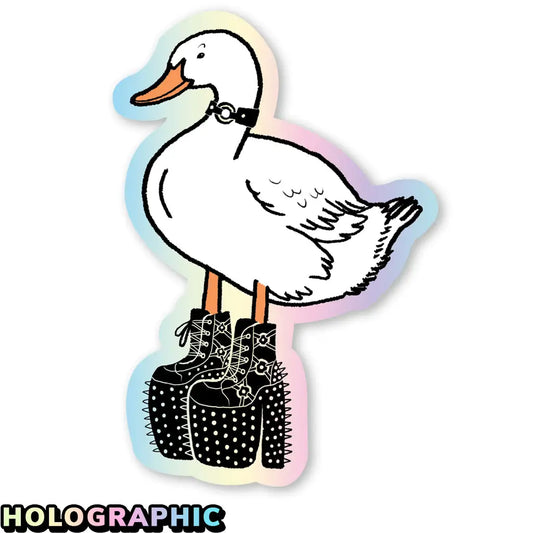 PM - Leather Duck Sticker