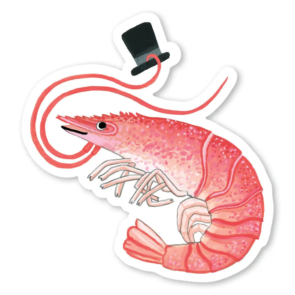 PM - Gentleman Shrimp Sticker