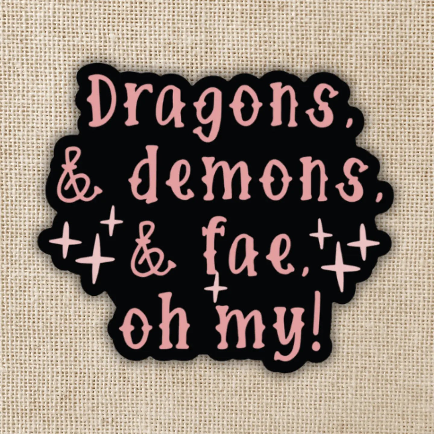 KOT - Dragons and Demons & Fae, Oh My! Sticker