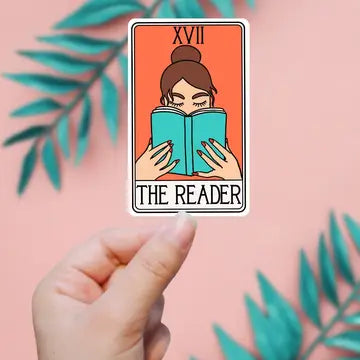ES - The Reader Tarot Card Sticker