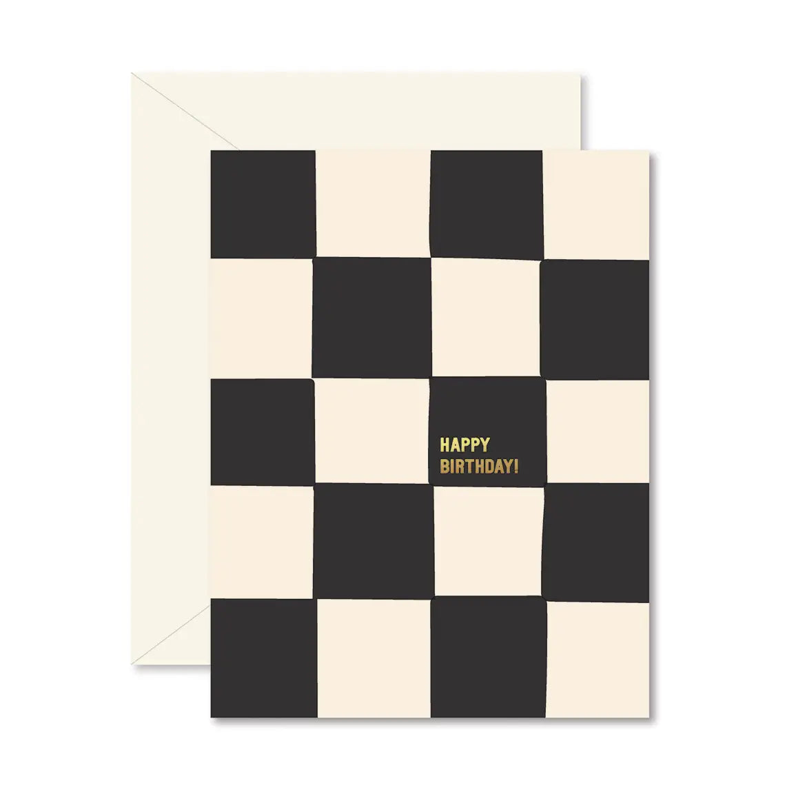 GPD - Chessboard Birthday Greeting Card