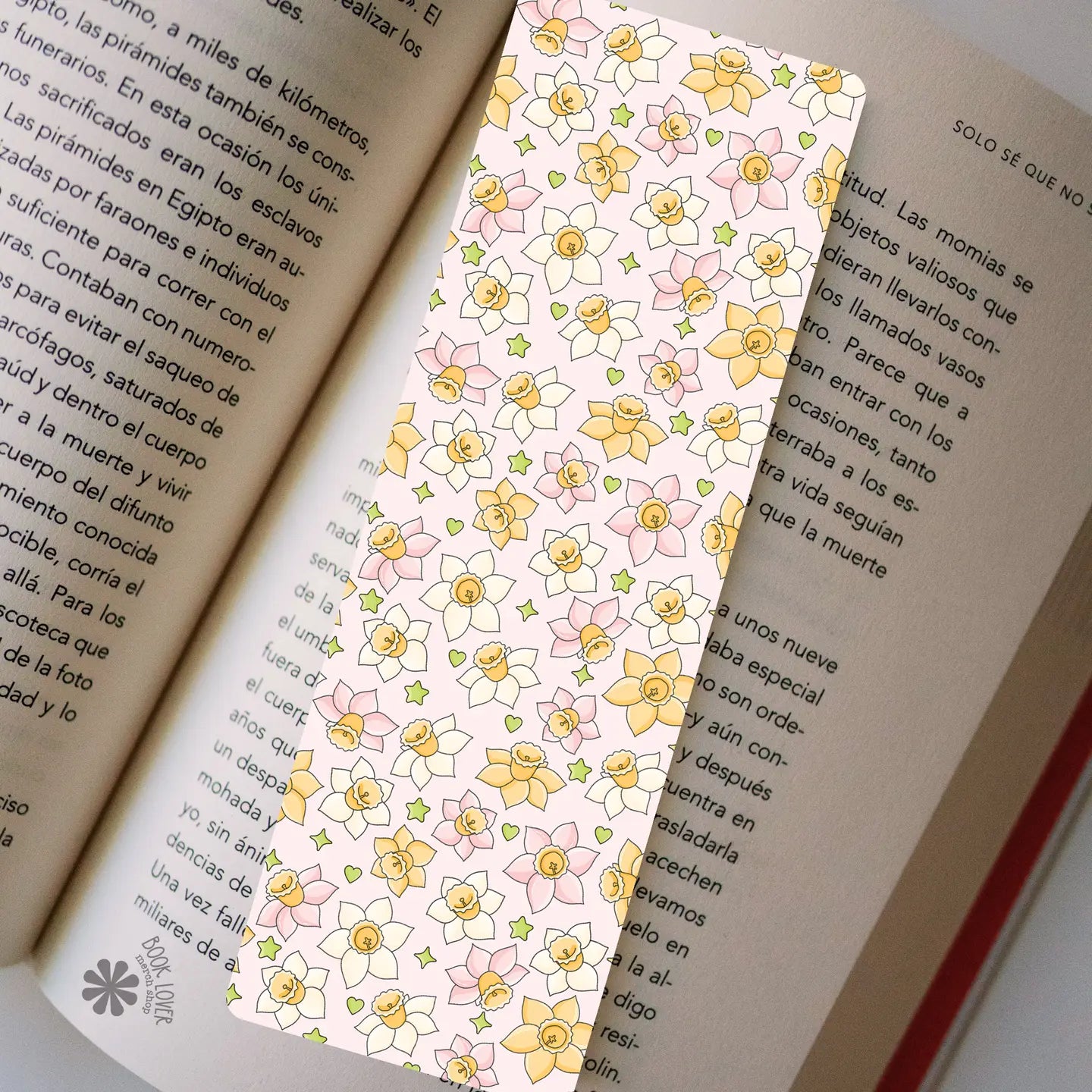 BLM - The Daff Flower Bookmark / Floral Bookish Bookmark