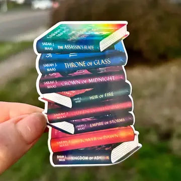 AN - Throne of Glass Bookstack Sticker