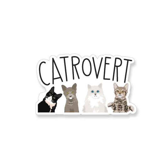 A2 - Catrovert Vinyl Sticker
