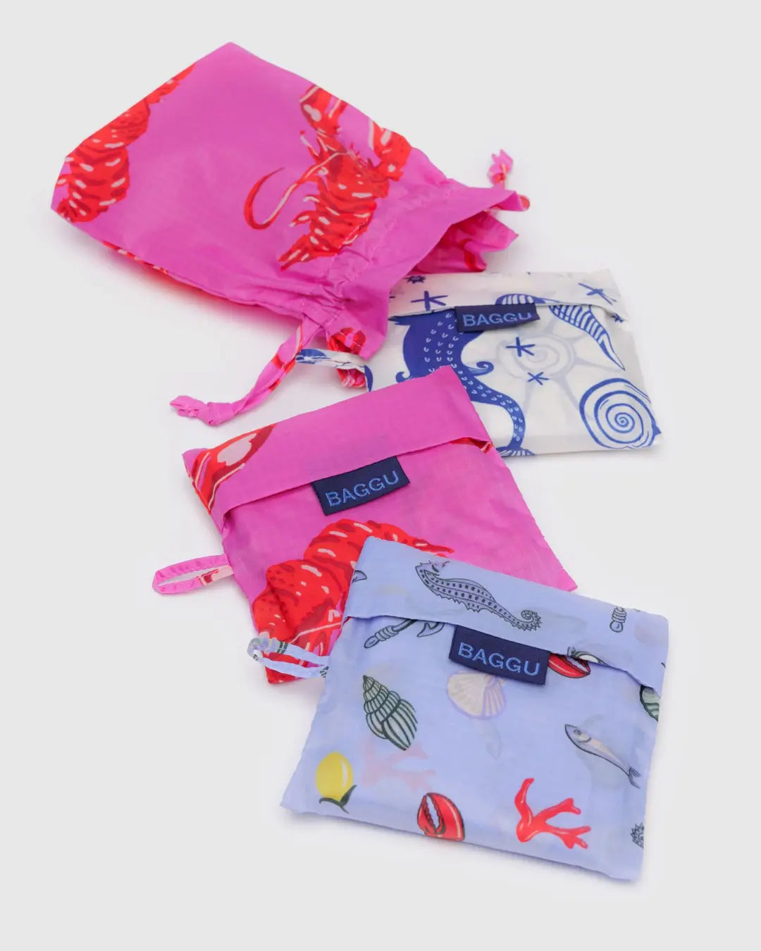 BAGGU - Standard Baggu Set of 3 - Sea Creatures