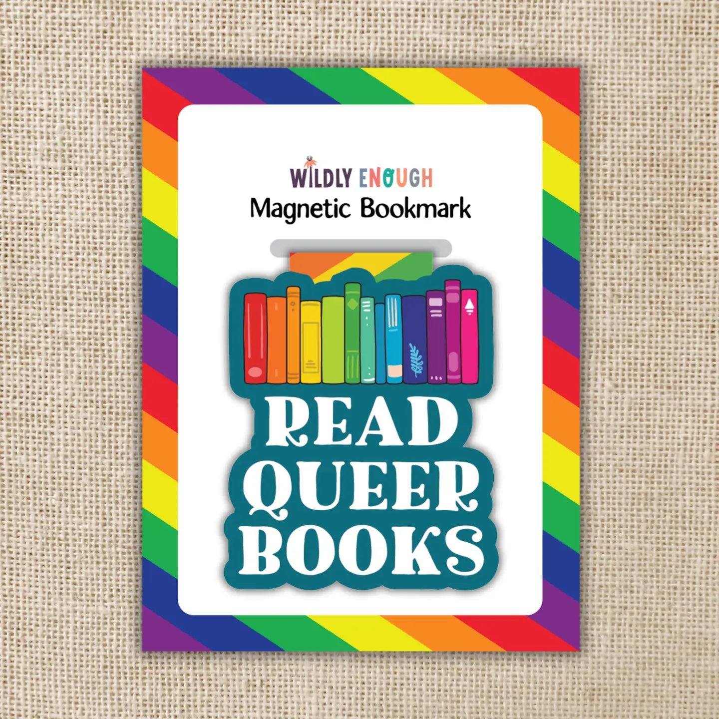 KOT - Read Queer Books Magnetic Bookmark