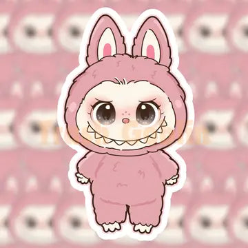 TG - Pink Berry Labubu Sticker