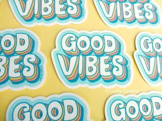 LS - Good Vibes Sticker