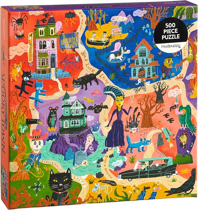 20 - Welcome to Spooky Town 500 Piece Family Puzzle
