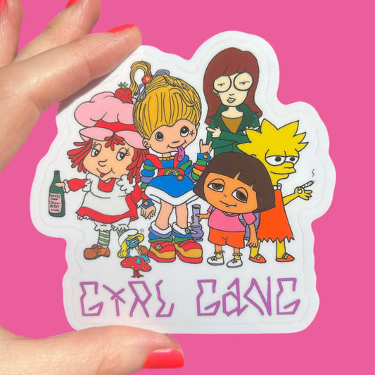 AW - Girl Gang Sticker 3 Inch