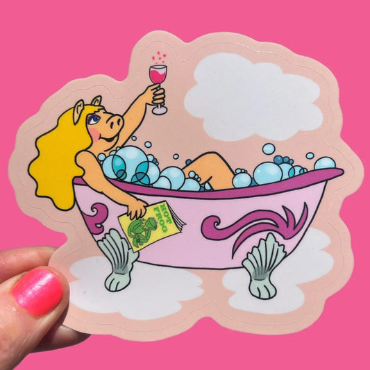 AW - Miss Piggy Sticker 3 Inch