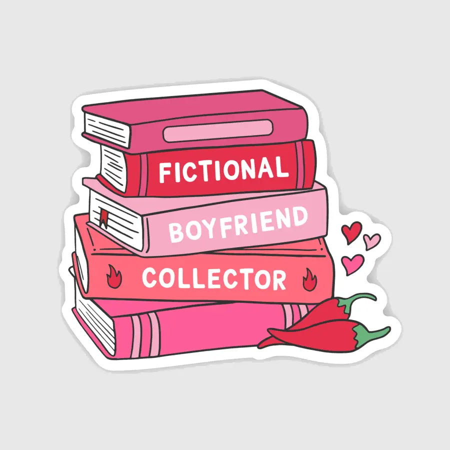 BP - Fictional Boyfriend Collector Spicy Books Sticker