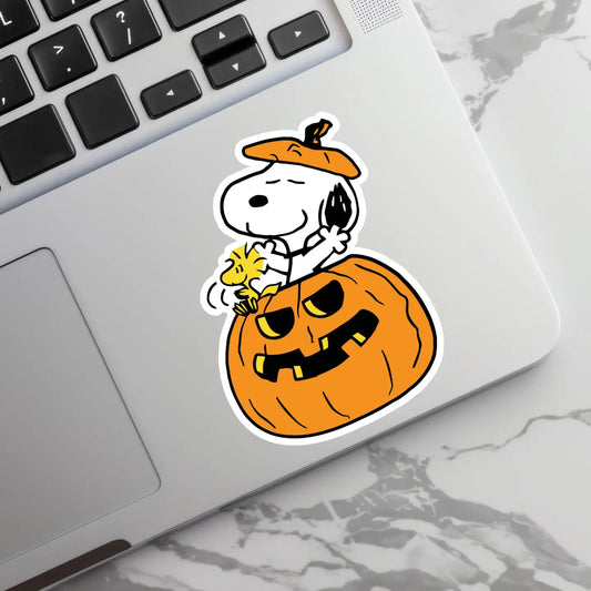 CS - Cartoon Dog Halloween Sticker