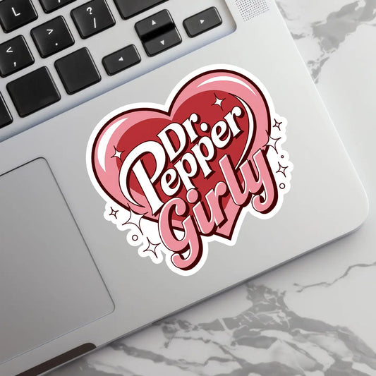 CS - Dr. Pepper Girly Sticker