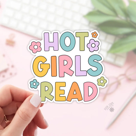 BLM - Hot Girls Read Sticker