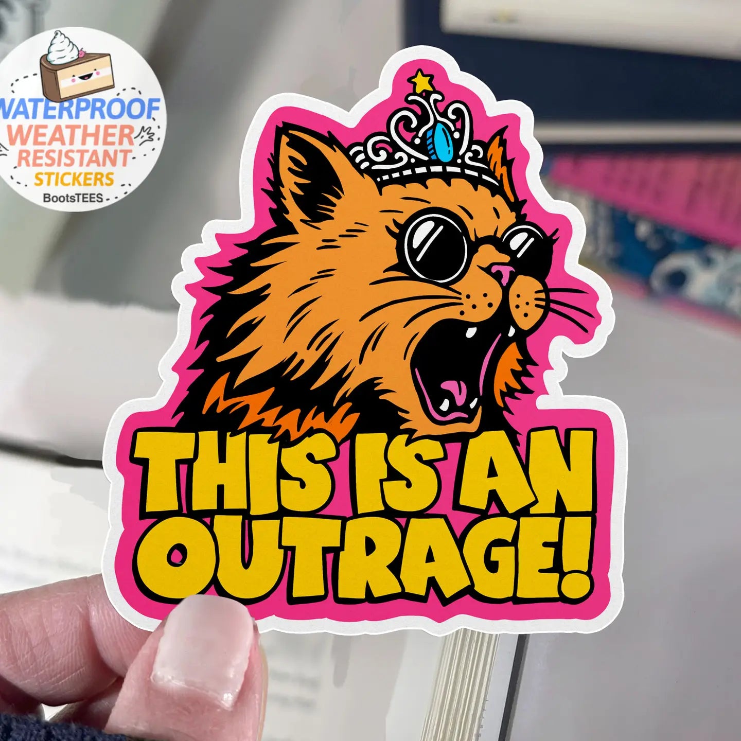 BT - Dungeon Crawler Carl Stickers, “This Is An Outrage”