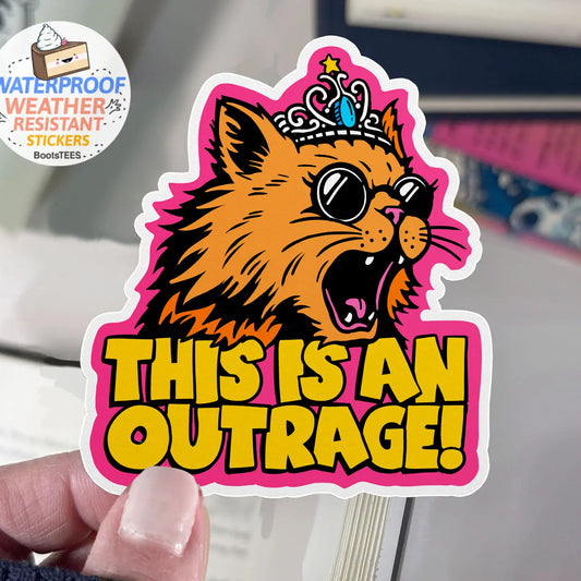 BT - Dungeon Crawler Carl Stickers, “This Is An Outrage”