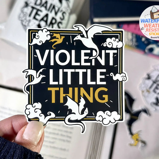 BT - Fourth Wing Stickers, “Violent Little Thing”
