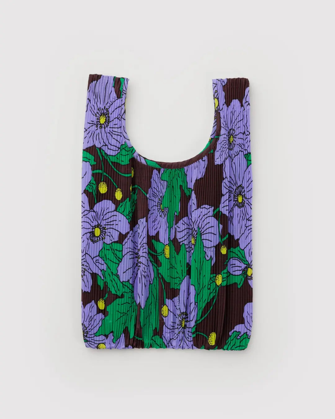 BAGGU - Pleated BAGGU, Maroon Poppy