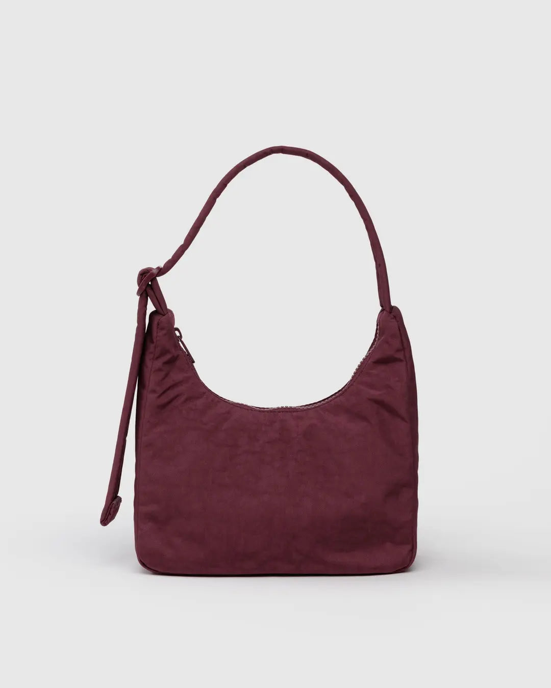 BAGGU - Mini Nylon Shoulder Bag, Mahogany