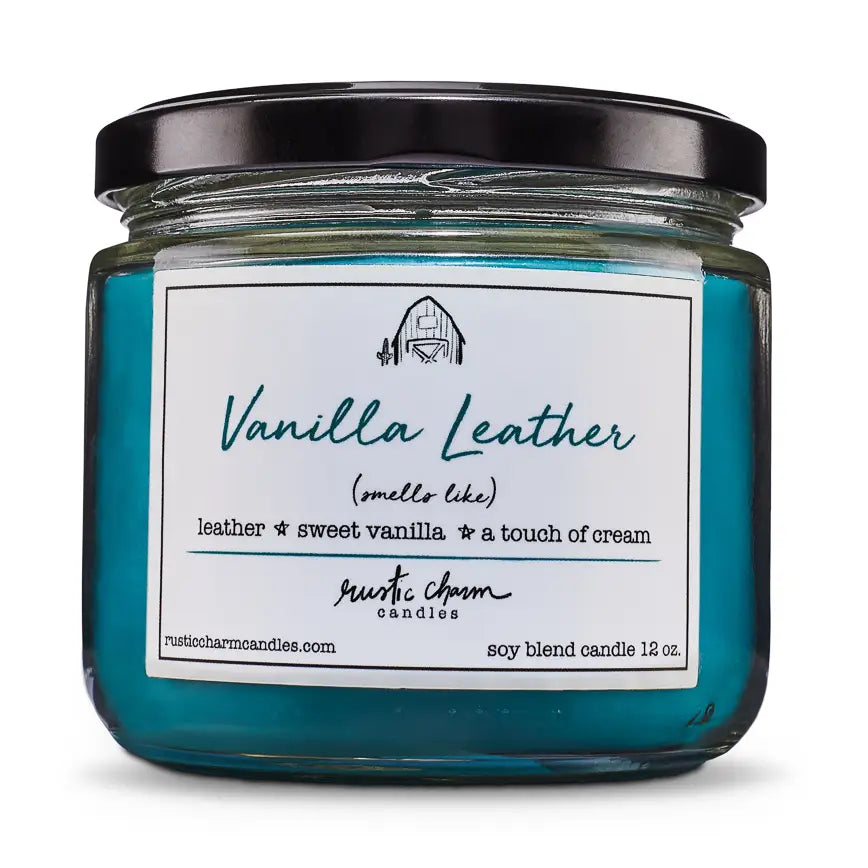 CANDLE - Vanilla leather