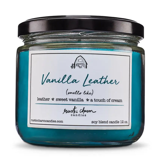 CANDLE - Vanilla leather