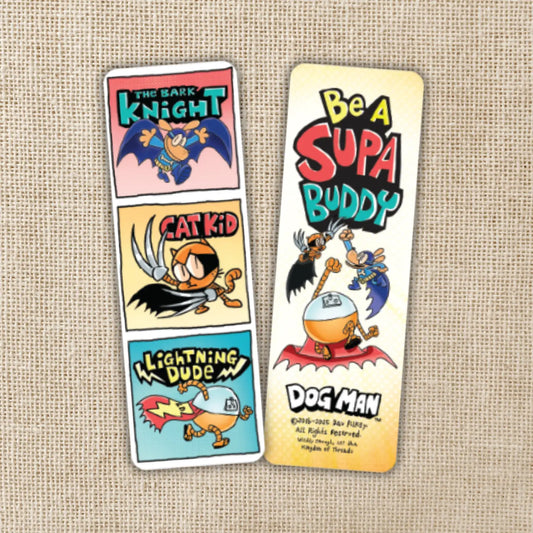 KOT - Supa Buddies Bookmark | Dog Man