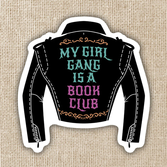 KOT - My Girl Gang Is A Book Club Sticker Sticker
