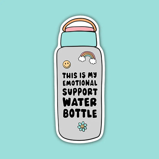 IM - This Is My Emotional Support Water Bottle Sticker