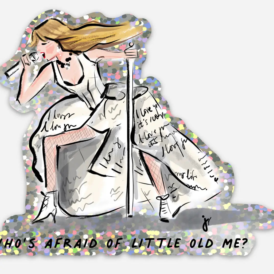 JV - Taylor Swift Eras Tour Paris Little Old Me Sticker