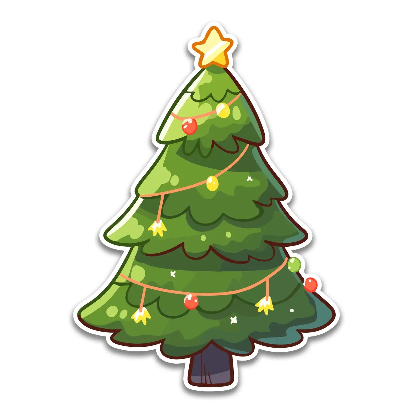 SWF - Christmas Tree Sticker